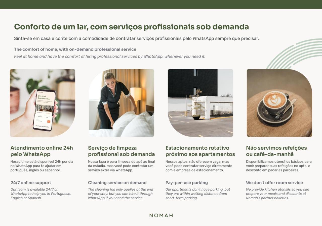 Appartement Nomah - Aptos Por Temporada Na Liberdade à São Paulo Extérieur photo